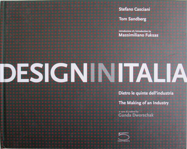 Front cover of Design in Italia by Stefano Casciani
