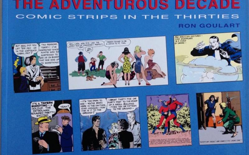 Front cover of The Adventurous Decade by Ron Goulart