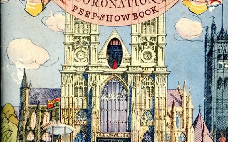 Front cover of Coronation Peep-Show Book by Edwin Smith