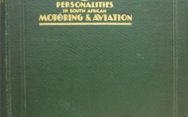 Front cover of Personalities in South African Motoring & Aviation by N.T.G. Murray et al 
