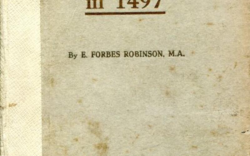 Front cover of With the Da Gamas in 1497 by E. Forbes Robinson