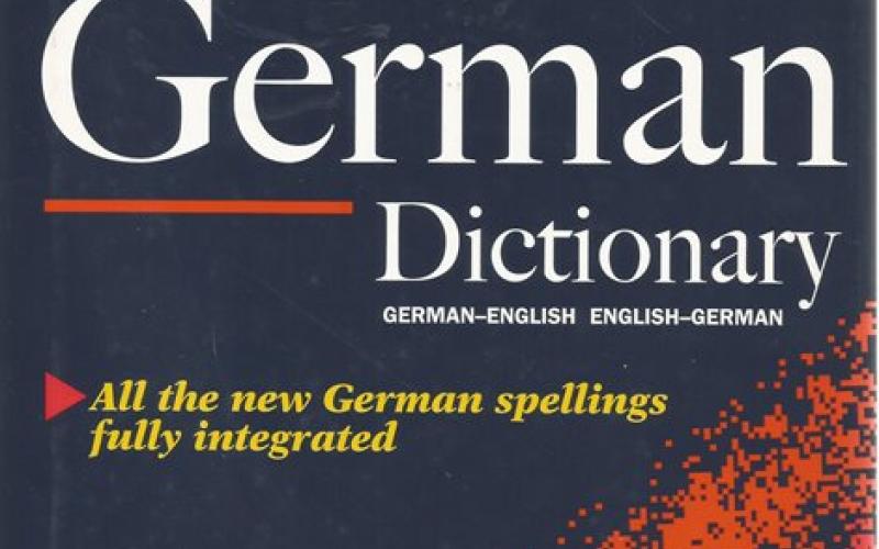 Front Cover of The Oxford-Duden German Dictionary by Oxford Dictionaries