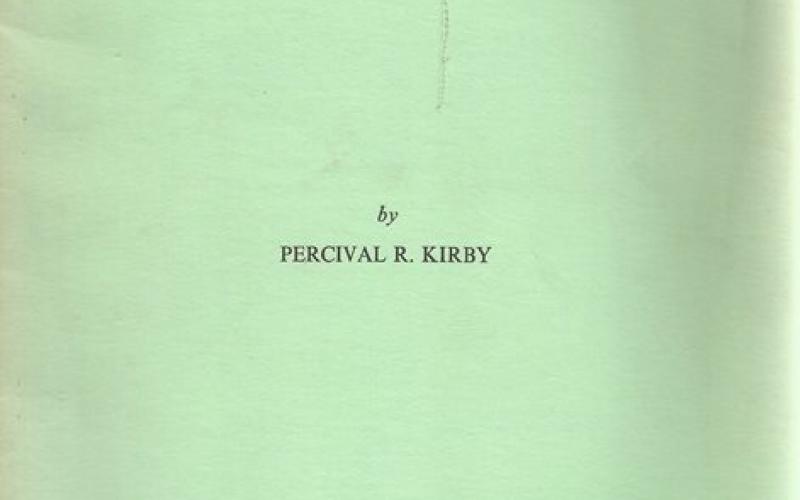 Front cover of The Indonesian Origin of Certain African Musical Instruments by Percival R Kirby