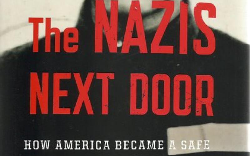 Front cover of The Nazis Next Door by Eric Lichtblau
