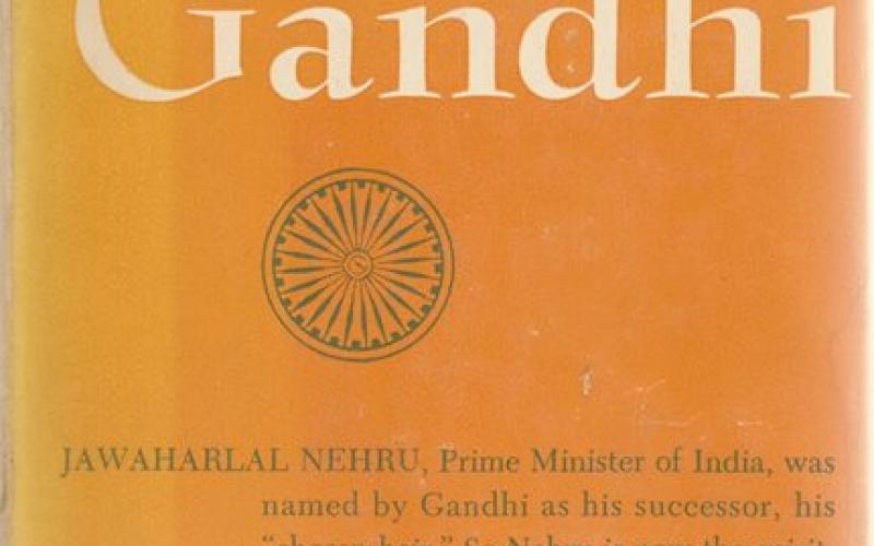 Front cover of Nehru on Gandhi by The John Day Company