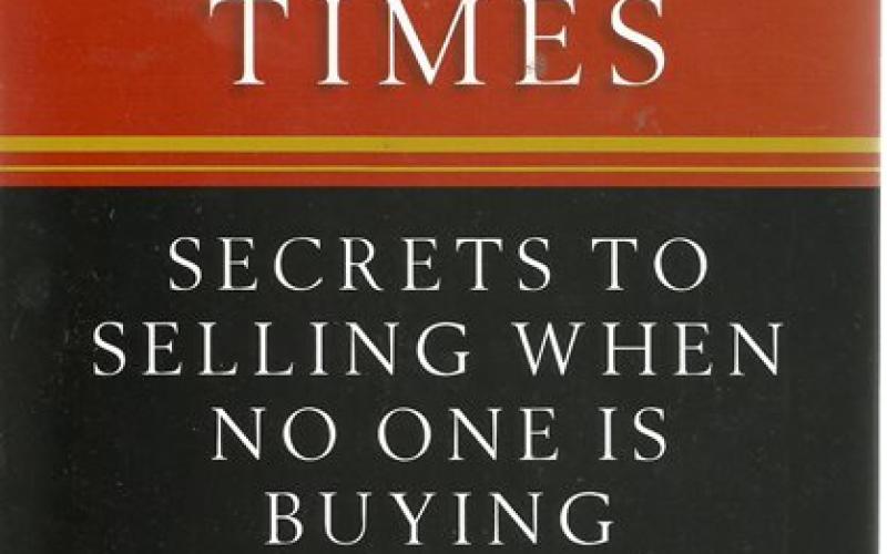Front cover of Selling in Tough Times by Tom Hopkins