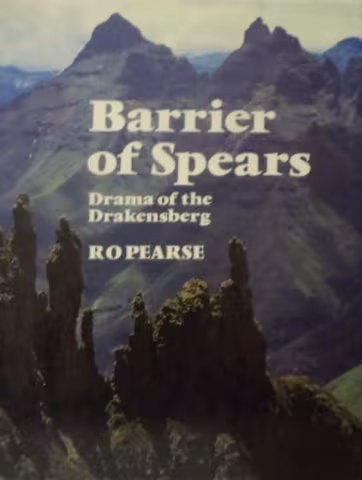 Front cover of Barrier of Spears by R. O. Pearse
