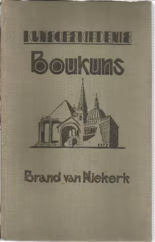 Front cover of Boukuns  by Van Niekerk, Brand
