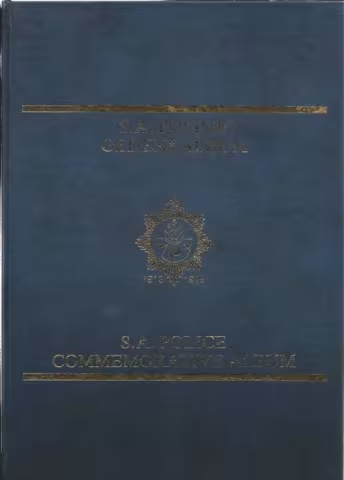 Front Cover of S.A. Polisie Gedenkalbum/South African Police Commemorative Album by Marius de Witt Dippenaar