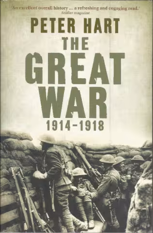 Front cover of The Great War 1914-1918 by Peter Hart