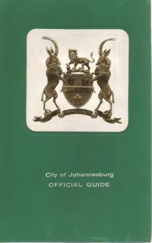 Front Cover of The City of Johannesburg Official Guide