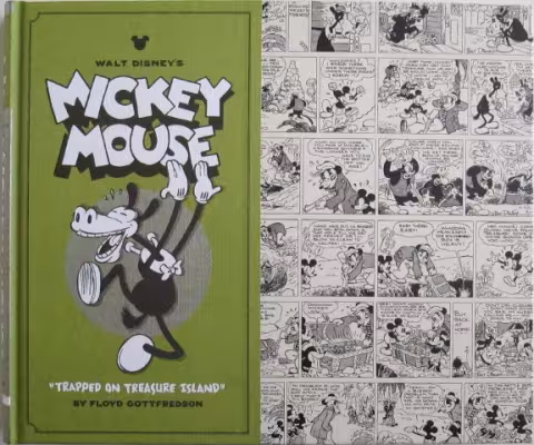 Front cover of Walt Disney's Mickey Mouse by Floyd Gottfredson