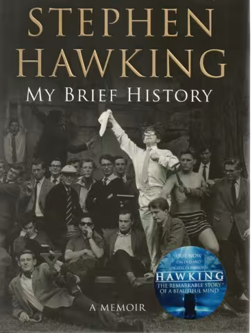 Front cover of My Brief History by Stephen Hawking