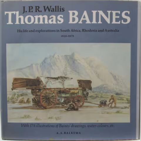 Front cover of Thomas Baines by J.P.R. Wallis