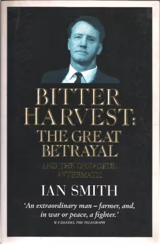 Front Cover of Bitter Harvest by Ian Smith
