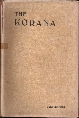 Front cover of The Korana by J. A. Engelbrecht