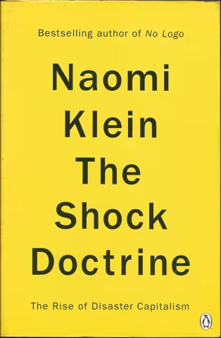 Front cover of The Shock Doctrine by Naomi Klein