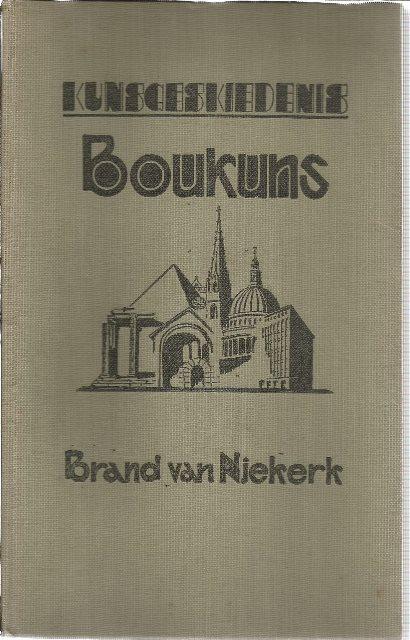 Front cover of Boukuns  by Van Niekerk, Brand