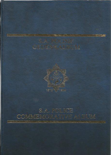 Front Cover of S.A. Polisie Gedenkalbum/South African Police Commemorative Album by Marius de Witt Dippenaar