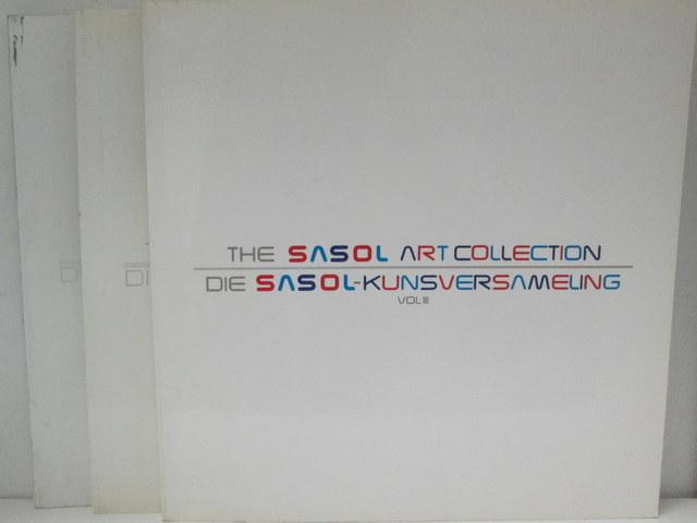 Front Covers of The Sasol Art Collection Vol 1,2 & 3 by Sasol