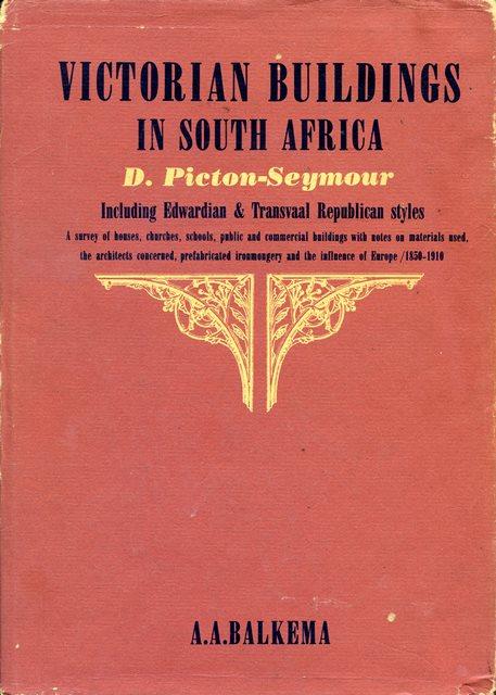 Front Cover of Victorian Buildings in South Africa by D. Picton-Seymour