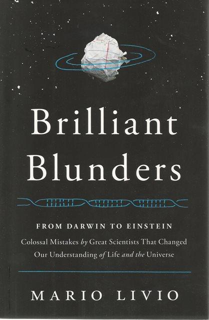 Front cover of Brilliant Blunders by Mario Livio