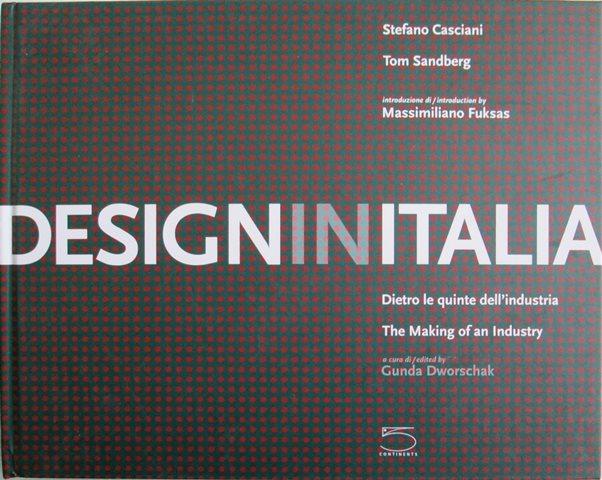 Front cover of Design in Italia by Stefano Casciani
