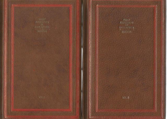 Front Covers of First Footsteps in East Africa or, an Exploration of Harar by Richard F Burton 