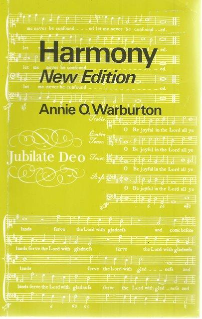 Front Cover of Harmony by Annie O Warburton 