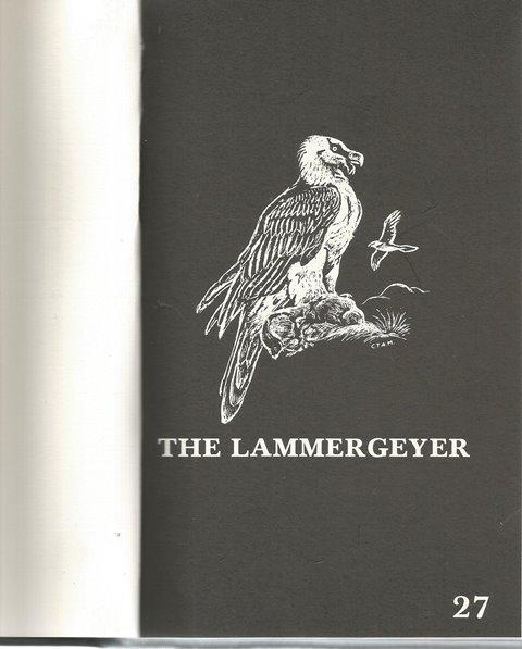 Title page of The Lammergeyer 1979-1985