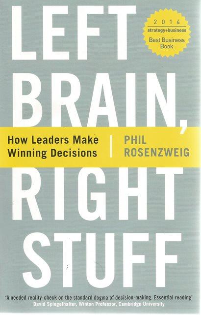 Front cover of Left Brain, Right Stuff by Phil Rosenzweig 
