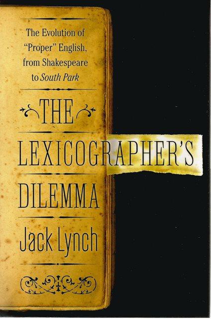 Front cover of The Lexicographers Dilemma by Jack Lynch
