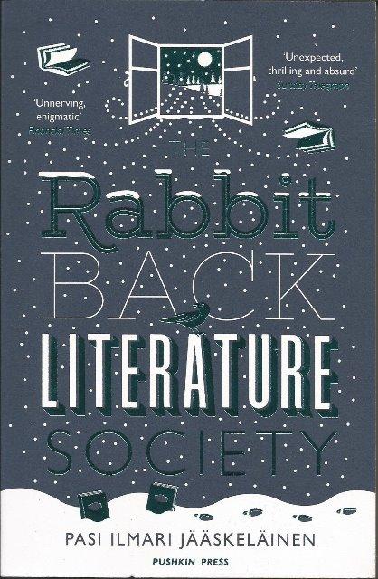 Front cover of The Rabbit Back Literature Society by Pasi Ilmari Jaaskelainen