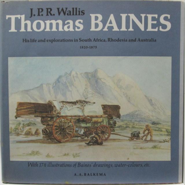 Front cover of Thomas Baines by J.P.R. Wallis