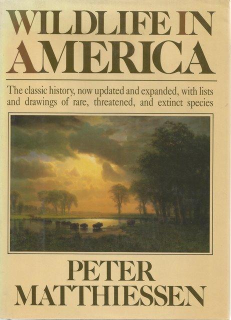 Front Cover of Wildlife in America by Peter Matthiessen