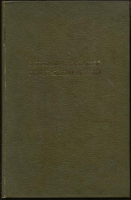 Front cover of Catholic Beginnings in Natal and Beyond by J B Brain