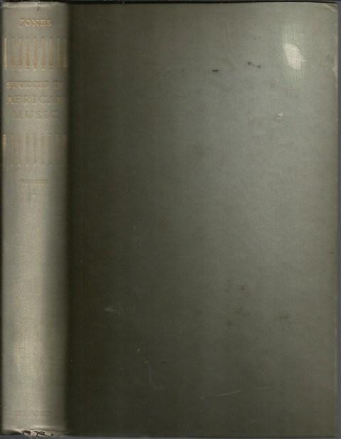 Front Cover of  Studies in African Music Vol 1 by A.M Jones