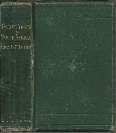 Front cover of Twelve Years in South Africa by Rev. J. O'Haire