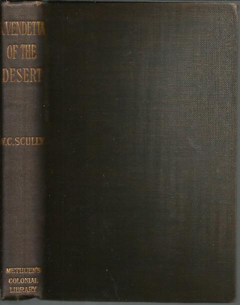Front cover of A Vendetta of the Desert by W. C. Scully