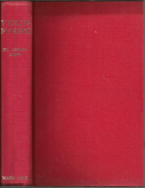 Front cover of Violin Making by Heron-Allen