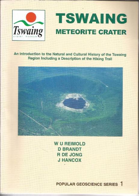 Front Cover of Tswaing Meteor Crater by Reimold, Brandt, de Jong & Hancox
