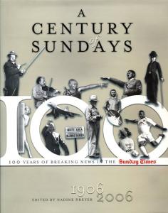 Front cover of A Century of Sundays by Nadine Dreyer