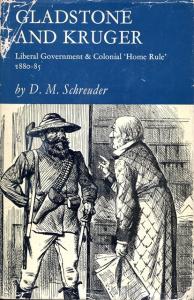 Front cover of Gladstone and Kruger by D. M. Schreuder