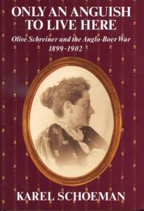 Front cover of Only An Anguish To Live Here by Karel Schoeman