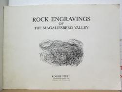 Front cover of Rock Engravings of the Magaliesberg Valley by Robbie Steel