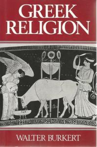 Front Cover of Greek Religion by Walter Burkert