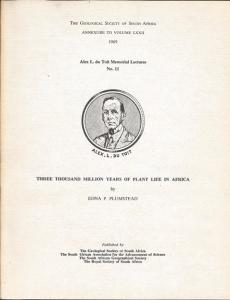 Front cover of Three Thousand Million Years of Plant Life in Africa by Edna P. Plumstead