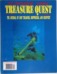 Front Cover of Treasure Quest edited by Debbie Schroeder   