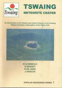 Front Cover of Tswaing Meteor Crater by WU Reimold, D Brandt, R de Jong & J Hancox