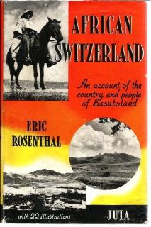Front Cover of African Switzerland by Eric Rosenthal